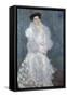 Portrait of Hermine Gallia-Gustav Klimt-Framed Stretched Canvas