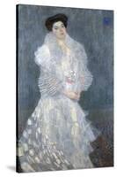 Portrait of Hermine Gallia-Gustav Klimt-Stretched Canvas