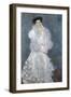 Portrait of Hermine Gallia-Gustav Klimt-Framed Giclee Print