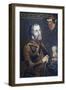 Portrait of Hernan Cortes-null-Framed Giclee Print