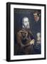 Portrait of Hernan Cortes-null-Framed Giclee Print