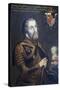 Portrait of Hernan Cortes-null-Stretched Canvas