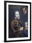 Portrait of Hernan Cortes-null-Framed Giclee Print