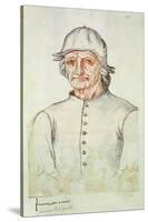 Portrait of Hieronymus Bosch-null-Stretched Canvas