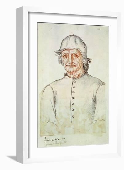 Portrait of Hieronymus Bosch-null-Framed Giclee Print