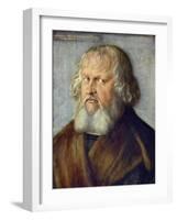 Portrait of Hieronymus Holzschuher, 1526-Albrecht Dürer-Framed Giclee Print