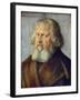 Portrait of Hieronymus Holzschuher, 1526-Albrecht Dürer-Framed Giclee Print