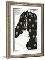 Portrait of Himself in Bed, from 'The Yellow Book' Vol. III, October 1894-Aubrey Beardsley-Framed Giclee Print