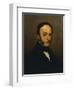 Portrait of His Father-Federico Faruffini-Framed Giclee Print