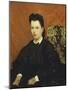 Portrait of His First Wife-Giovanni Fattori-Mounted Giclee Print