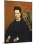 Portrait of His First Wife-Giovanni Fattori-Mounted Giclee Print