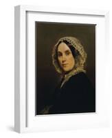 Portrait of His Mother-Federico Faruffini-Framed Giclee Print