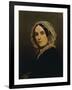 Portrait of His Mother-Federico Faruffini-Framed Giclee Print