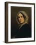 Portrait of His Mother-Federico Faruffini-Framed Giclee Print