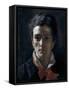 Portrait of His Sister, Bice (Ritratto Della Sorella Bice)-Demetrio Cosola-Framed Stretched Canvas