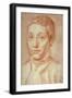 Portrait of His Son, Antonio Carracci, 1592-95-Agostino Carracci-Framed Giclee Print