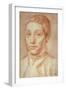 Portrait of His Son, Antonio Carracci, 1592-95-Agostino Carracci-Framed Giclee Print