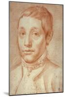 Portrait of His Son, Antonio Carracci, 1592-95-Agostino Carracci-Mounted Giclee Print