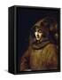 Portrait of His Son Titus, Dressed as a Monk-Rembrandt van Rijn-Framed Stretched Canvas