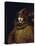 Portrait of His Son Titus, Dressed as a Monk-Rembrandt van Rijn-Stretched Canvas