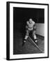 Portrait of Hockey Player-null-Framed Photo