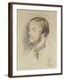 Portrait of Holman Hunt, 1854-John Everett Millais-Framed Giclee Print
