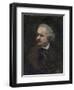 Portrait of Honore Daumier, C.1876 (Oil on Canvas)-Charles Francois Daubigny-Framed Giclee Print