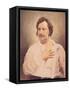 Portrait of Honore De Balzac (1799-1850) after a Daguerreotype-null-Framed Stretched Canvas