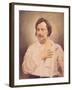 Portrait of Honore De Balzac (1799-1850) after a Daguerreotype-null-Framed Giclee Print