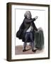 Portrait of Honore Gabriel Riqueti, comte de Mirabeau, French politician and revolutionary-French School-Framed Giclee Print