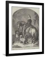 Portrait of Honourable Ashley Ponsonby-Edwin Landseer-Framed Giclee Print