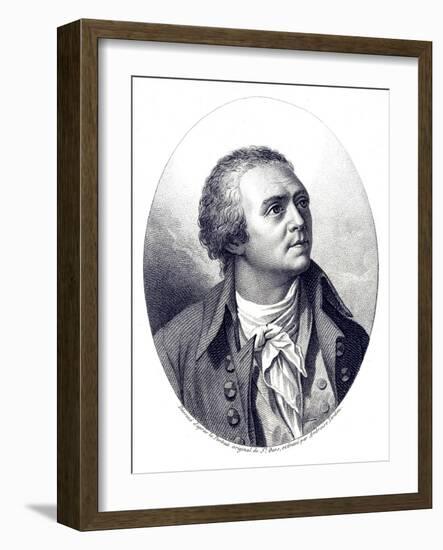 Portrait of Horace-Benedict De Saussure-null-Framed Giclee Print