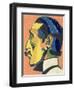 Portrait of Horace Brodsky-Henri Gaudier-brzeska-Framed Giclee Print