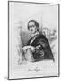 Portrait of Horace Walpole (1717-97) Count of Orford, Engraved by G. Madeley, 1754-null-Mounted Giclee Print