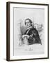 Portrait of Horace Walpole (1717-97) Count of Orford, Engraved by G. Madeley, 1754-null-Framed Giclee Print