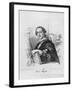 Portrait of Horace Walpole (1717-97) Count of Orford, Engraved by G. Madeley, 1754-null-Framed Giclee Print