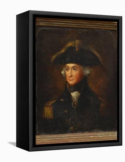 Portrait of Horatio, Lord Nelson-Lemuel Francis Abbott-Framed Stretched Canvas