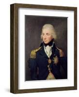 Portrait of Horatio Nelson-Lemuel-francis Abbott-Framed Giclee Print