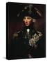 Portrait of Horatio Nelson-null-Stretched Canvas