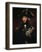 Portrait of Horatio Nelson-null-Framed Giclee Print