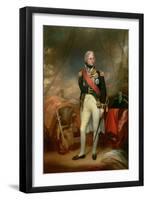 Portrait of Horatio, Viscount Nelson (1758-1805) 1801-Sir William Beechey-Framed Giclee Print