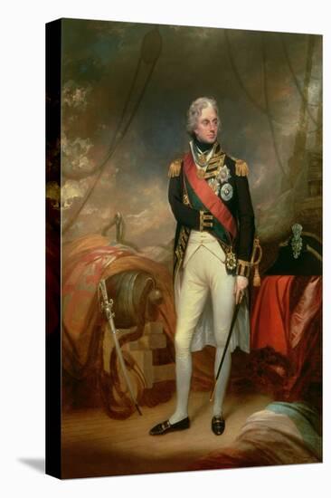 Portrait of Horatio, Viscount Nelson (1758-1805) 1801-Sir William Beechey-Stretched Canvas