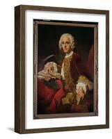 Portrait of Horatio Walpole (1723-1809) 2nd Baron Walpole of Wolterton-Pierre Subleyras-Framed Giclee Print