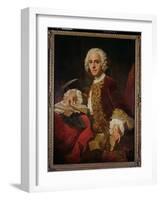 Portrait of Horatio Walpole (1723-1809) 2nd Baron Walpole of Wolterton-Pierre Subleyras-Framed Giclee Print