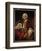 Portrait of Horatio Walpole (1723-1809) 2nd Baron Walpole of Wolterton-Pierre Subleyras-Framed Giclee Print