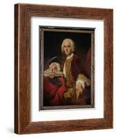 Portrait of Horatio Walpole (1723-1809) 2nd Baron Walpole of Wolterton-Pierre Subleyras-Framed Giclee Print