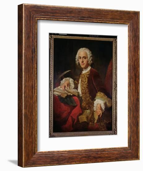 Portrait of Horatio Walpole (1723-1809) 2nd Baron Walpole of Wolterton-Pierre Subleyras-Framed Giclee Print