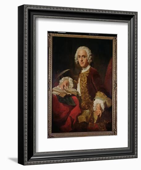 Portrait of Horatio Walpole (1723-1809) 2nd Baron Walpole of Wolterton-Pierre Subleyras-Framed Giclee Print