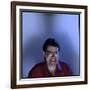 Portrait of Horror Writer Stephen King-Ted Thai-Framed Photographic Print