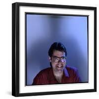 Portrait of Horror Writer Stephen King-Ted Thai-Framed Photographic Print